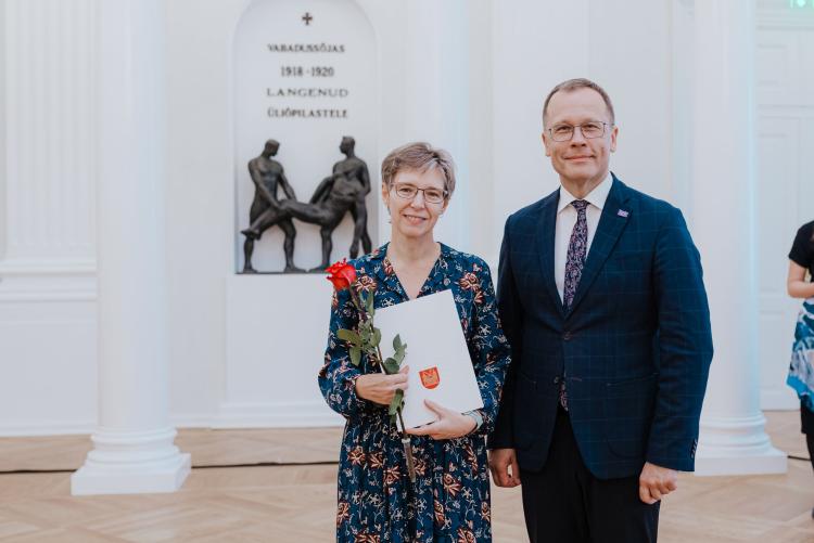 28. septembril TÜ aulas toimunud Tartu linna ja maakonna haridustöötajate tänusündmus