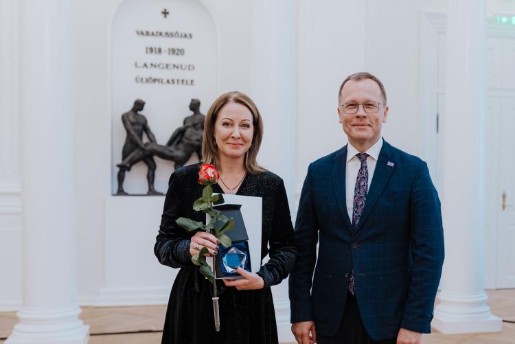 28. septembril TÜ aulas toimunud Tartu linna ja maakonna haridustöötajate tänusündmus