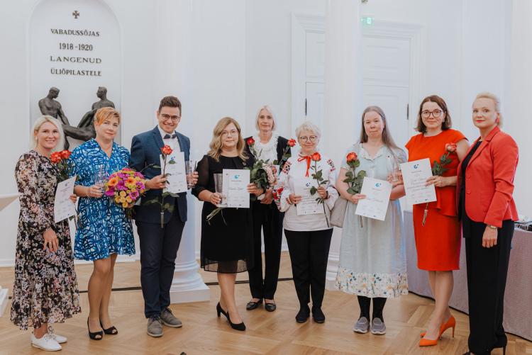 28. septembril TÜ aulas toimunud Tartu linna ja maakonna haridustöötajate tänusündmus